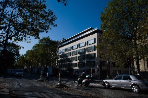 Las oficinas de Goldman Sachs en 83 Avenue Marceau en París, Francia, en septiembre de 2021