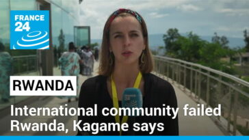Kagame culpa a la inacción del mundo mientras Ruanda conmemora el genocidio de 1994