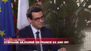 La transición democrática de Senegal "envía un mensaje positivo a otros regímenes", dice el ministro francés Séjourné