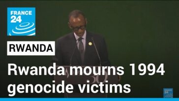 Ruanda conmemora 30 años del genocidio cuyo legado deja profundas cicatrices