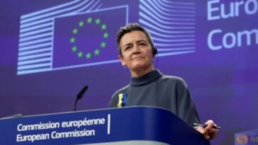 Vestager de la UE se reúne con la empresa tecnológica francesa Mistral AI en medio de preocupaciones sobre la competencia