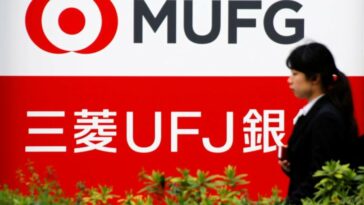 El principal banco japonés, MUFG, registra una caída menor de lo esperado en el cuarto trimestre