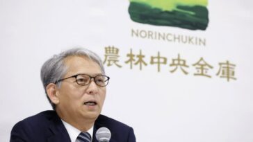 Norinchukin de Japón planea aumentar capital después de que las tasas más altas afectaran a las tenencias de bonos