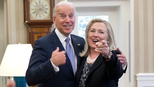 Bill y Hillary Clinton apoyan que el presidente Biden siga en la carrera