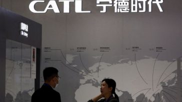 El fabricante chino de baterías para vehículos eléctricos CATL registra un aumento del 13,4% en sus beneficios en el segundo trimestre