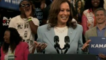 Kamala Harris challenges Trump to debate.