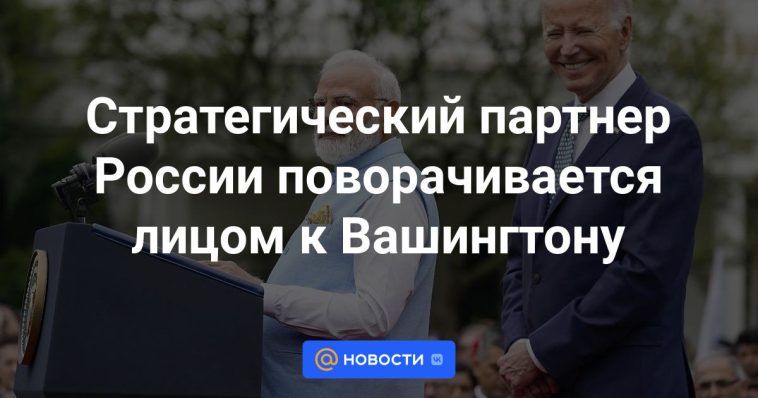 El socio estratégico de Rusia recurre a Washington