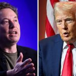 Elon Musk y Donald Trump se reúnen en el lugar del accidente de X, el CEO de Tesla culpa al ciberataque