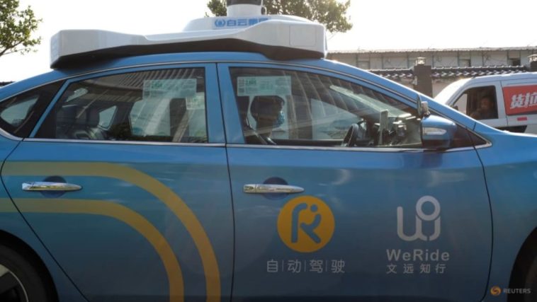 La empresa china de robotaxi WeRide prevé una valoración de hasta 5.000 millones de dólares en su salida a bolsa en EE.UU.