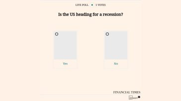 La gran pregunta: ¿se dirige Estados Unidos hacia una recesión?