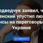 Medvedchuk dijo que Zelensky perdió cualquier posibilidad de negociaciones sobre Ucrania