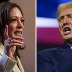 Trump culpa a Harris y Biden por la caída del mercado de valores