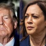 Kamala Harris and Donald Trump.