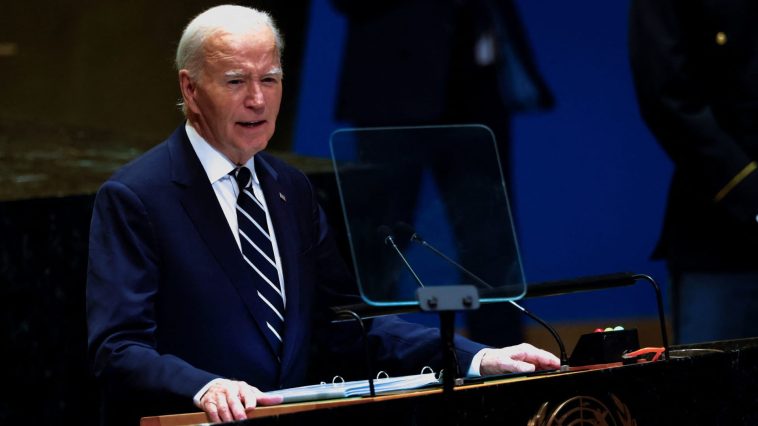 Biden habla en las Naciones Unidas en Nueva York