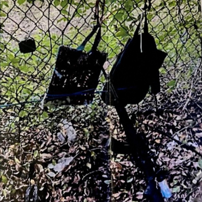 Mochilas y una pistola encontradas en el follaje que rodea el campo de golf