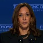 Kamala Harris speaks about the economy in Pittsburgh.