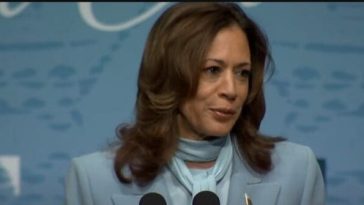 Kamala Harris speaks to the Congressional Hispanic Caucus