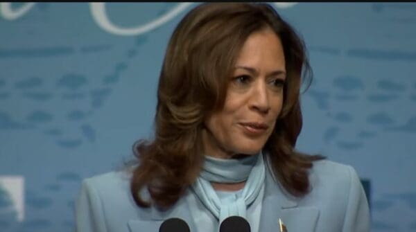 Kamala Harris speaks to the Congressional Hispanic Caucus