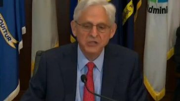 Merrick Garland warns people not to threaten election workers.