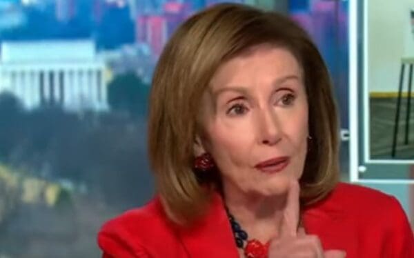 Nancy Pelosi interviewed by Jake Tapper on CNN.