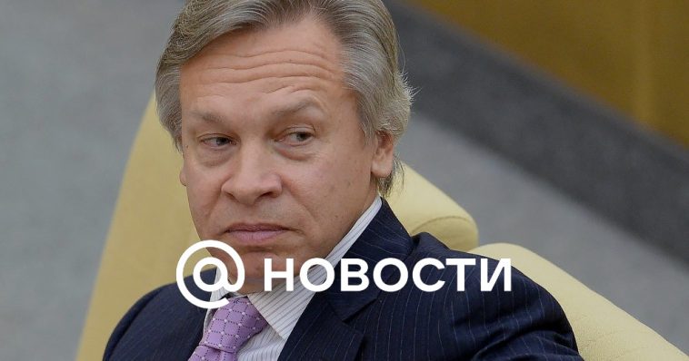 Senador Pushkov: la OTAN considera a Rusia un enemigo, no un socio de diálogo