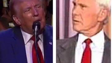 Donald Trump and Johnny Carson