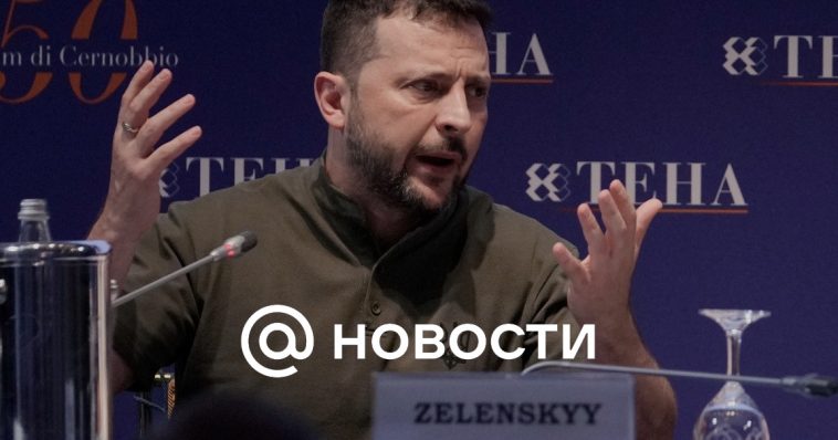 Ucrania vive según el plan B, afirmó Zelensky