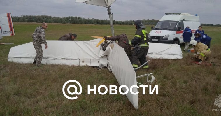 Una avioneta se estrelló en la región de Altai, matando al piloto