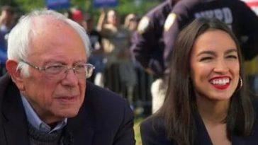 Bernie Sanders and AOC