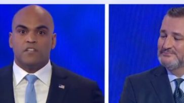 Texas Senate Debate Colin Allred and Ted Cruz