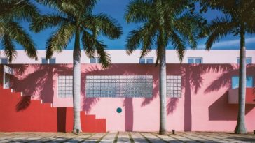 La Casa Rosa de Arquitectonica en Miami