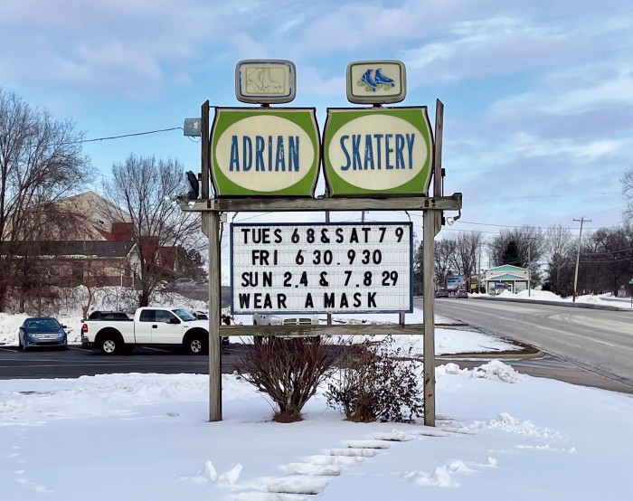 Adrian Skatery, Adrian, Michigan