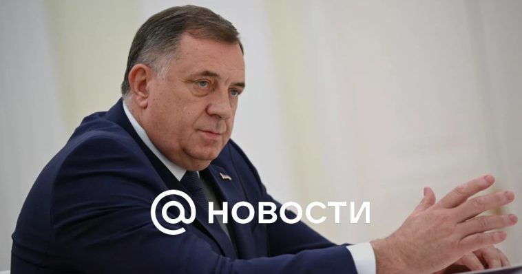 Dodik llegó a Kazán para participar en la cumbre de los BRICS