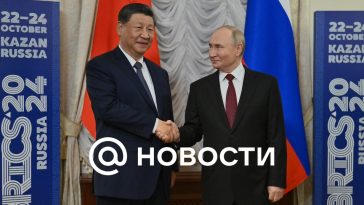 El Kremlin contó de qué hablaron Putin y Xi en la cumbre de los BRICS