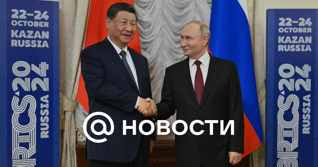 El Kremlin contó de qué hablaron Putin y Xi en la cumbre de los BRICS