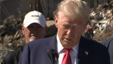 Trump lies about FEMA in Asheville.