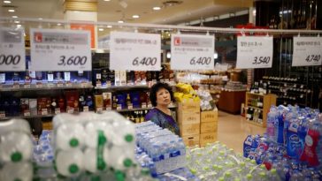 Inflación al consumidor en Corea del Sur en septiembre +1,6% interanual, muy por debajo de lo previsto