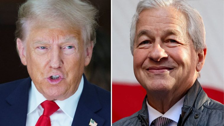 Jamie Dimon niega afirmación de respaldo a Trump