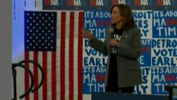 Kamala Harris in Detroit