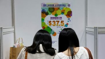 La tasa de desempleo de julio-septiembre de Hong Kong se mantiene estable en el 3%