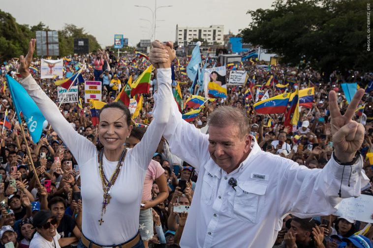 María Corina Machado y Edmundo González Urrutia reciben el Premio Sájarov 2024 | Noticias | Parlamento Europeo