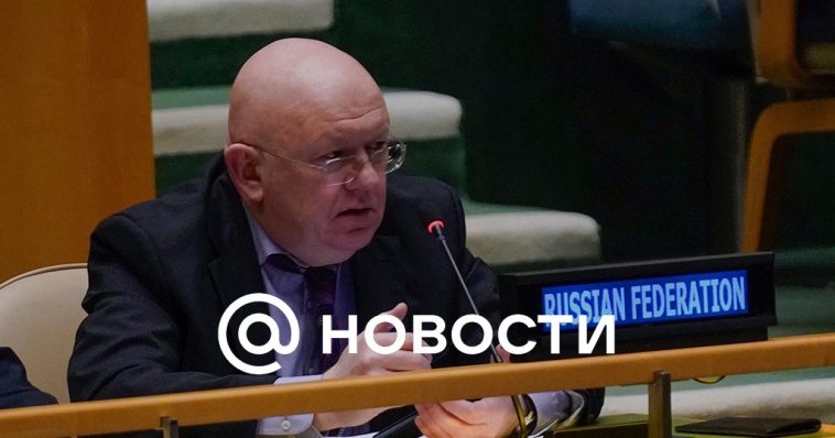 Nebenzya dijo que Rusia no permitirá que el frente se congele