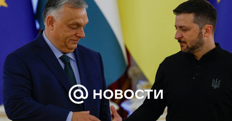 Orban dijo que el plan militar de Zelensky conduciría a su derrota