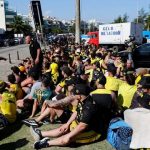 “Nos defendíamos de un ataque”, dijo un hincha de Peñarol sobre el choque con los seguidores de los equipos cariocas Botafogo, Flamengo y Fluminense.