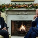 US President Joe Biden hosted Angolan President João Lourenço at the White House in November 2023