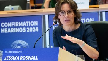 Audiencia de la comisaria designada Jessika Roswall | Noticias | Parlamento Europeo