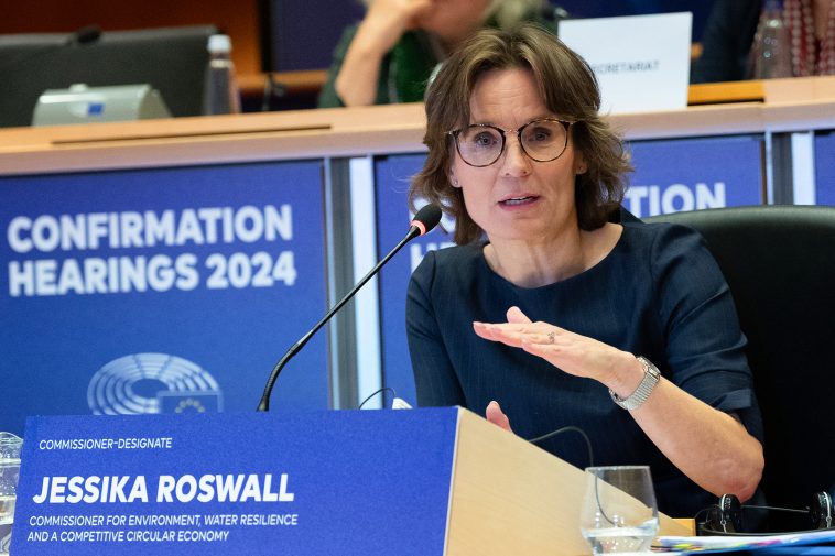 Audiencia de la comisaria designada Jessika Roswall | Noticias | Parlamento Europeo