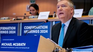 Audiencia del Comisario designado Michael McGrath | Noticias | Parlamento Europeo