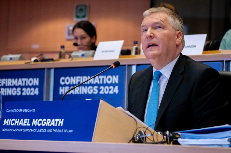 Audiencia del Comisario designado Michael McGrath | Noticias | Parlamento Europeo