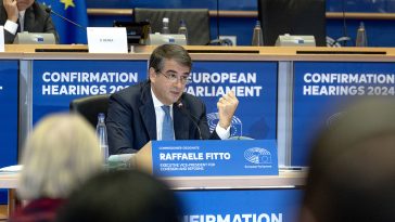 Audiencia del vicepresidente ejecutivo designado Raffaele Fitto | Noticias | Parlamento Europeo